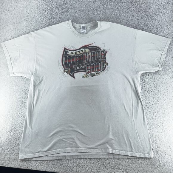 Kenny Wallace Shirt Mens 2XL NASCAR Racing ToyotaCare 900 Career Starts 2013 - Picture 4 of 8